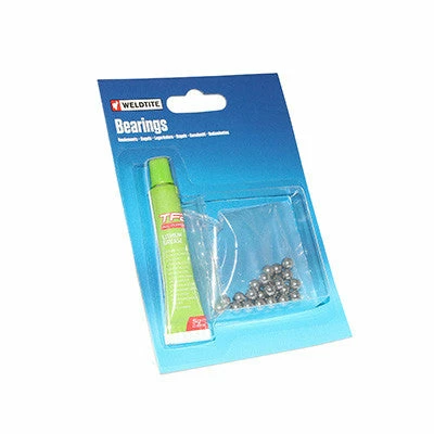 Billes 7/32 Pour Jeu De Direction Avec Tube De Graisse Weldtite 1 Billes 7/32 Pour Jeu De Direction Avec Tube De Graisse Weldtite