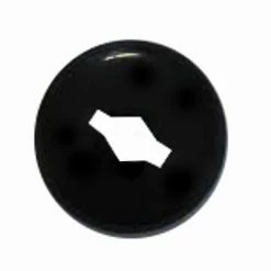 Point Cache Pour Axe De Pédalier Vélo Noir