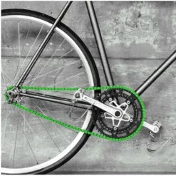 YBN Chain Chaîne Vélo BMX FIXIE Single Speed Verte -siège de vélo Grand Magasin chaine velo bmx fixie single speed verte full 3