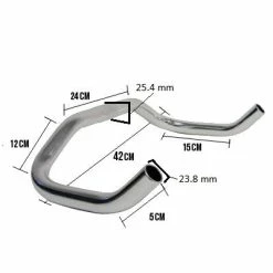 Messingschlager Cintre Corne De Vache Courbé 8 Messingschlager Cintre Corne De Vache Courbé -siège de vélo Grand Magasin cintre corne de vache courbe full 4
