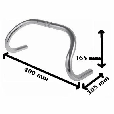 Messingschlager Cintre Recourbé Vintage Pour Singlespeed Et Fixie 2 Messingschlager Cintre Recourbé Vintage Pour Singlespeed Et Fixie – Image 2