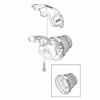 Commande De Vitesses Rotative 7 Vitesses Revoshift Shimano 2 Commande De Vitesses Rotative 7 Vitesses Revoshift Shimano – Image 2