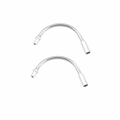 Brakco Coudes Passe-câble Pour Frein V-Brake Acier Inoxydable - Paire 1 Brakco Coudes Passe-câble Pour Frein V-Brake Acier Inoxydable - Paire