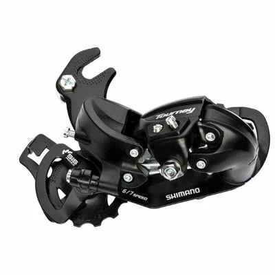 Dérailleur Arrière Shimano Tourney 6/7v Avec Adaptateur 1 Dérailleur Arrière Shimano Tourney 6/7v Avec Adaptateur