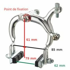 Newton Etrier De Frein Caliper Avant Ou Arrière Pour Jante Vélo 650B -siège de vélo Grand Magasin etrier de frein caliper avant ou arriere pour jante velo 650b full 3