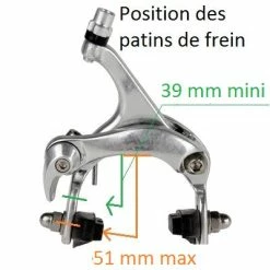 Brandless Etriers De Frein De Vélo De Course Caliper Avant Et Arrière -siège de vélo Grand Magasin etriers de frein de velo de course caliper avant et arriere full 3