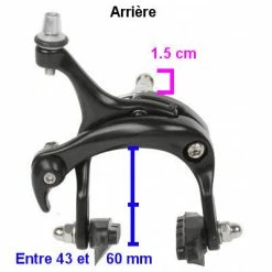 Brandless Etriers De Frein Vélo De Route Hauteur 43 à 60 Mm Caliper -siège de vélo Grand Magasin etriers de frein velo de route hauteur 43 a 60 mm caliper full 3