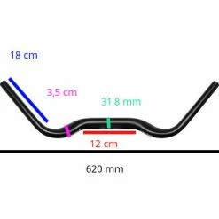 Ergotec-Humpert Guidon De Vélo Trekking Noir Ergotec Aerowing 2 -siège de vélo Grand Magasin guidon de velo trekking noir ergotec aerowing 2 full 3