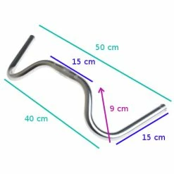 Guidon Vintage Vélo Moustache Fubar BLB -siège de vélo Grand Magasin guidon vintage velo moustache fubar blb full 5