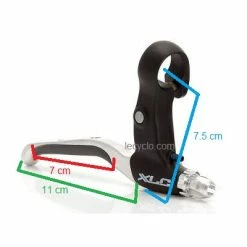 XLC Leviers De Frein De Vélo Revêtement Caoutchouc - La Paire -siège de vélo Grand Magasin leviers de frein de velo revetement caoutchouc la paire full 3