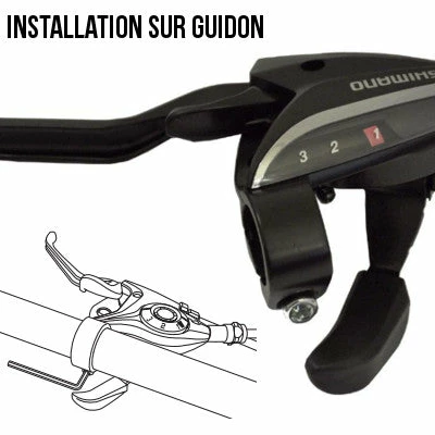 Manette Frein Et Dérailleur Vélo 8 Vitesses Shimano 5 Manette Frein Et Dérailleur Vélo 8 Vitesses Shimano – Image 5