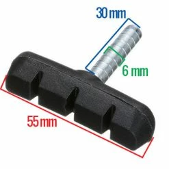 Brandless Patin De Frein Monobloc Cantilever 55 Mm - Par 2 -siège de vélo Grand Magasin patin de frein monobloc cantilever 55 mm par 2 full 5