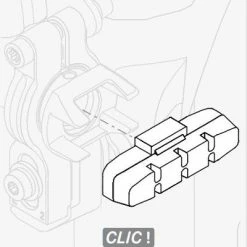 Promax Patins Pour Freins Hydrauliques Magura HS11/HS33 Revêtement Noir -siège de vélo Grand Magasin patins pour freins hydrauliques magura hs11 hs33 revetement noir full 4