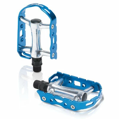 Pédales De Vélo Ultralight Bleues VTT VTC - XLC 1 Pédales De Vélo Ultralight Bleues VTT VTC - XLC