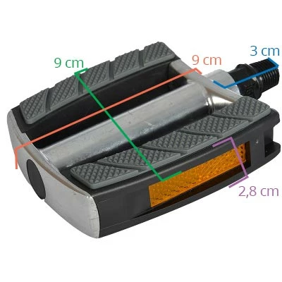 Oxford Pédales Vélo Avec Revêtement Anti Dérapant Et Confortable 3 Oxford Pédales Vélo Avec Revêtement Anti Dérapant Et Confortable – Image 3