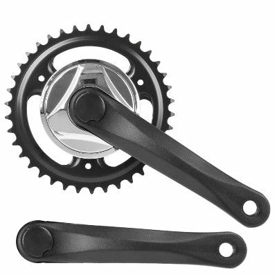 Messingschlager Pédalier Mono Plateau 38 Dents Noir Vélo 5 à 8 Vitesses 1 Messingschlager Pédalier Mono Plateau 38 Dents Noir Vélo 5 à 8 Vitesses