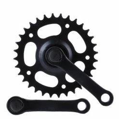 Messingschlager Pédalier Mono Plateau Pour Vélo Enfant De 12 à 18 Pouces