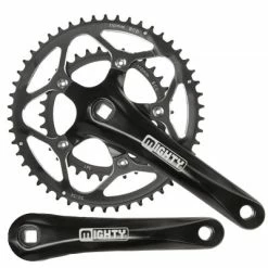 Mighty Pédalier Vélo 10 à 11 Vitesses Double Plateaux 34-50 Dents