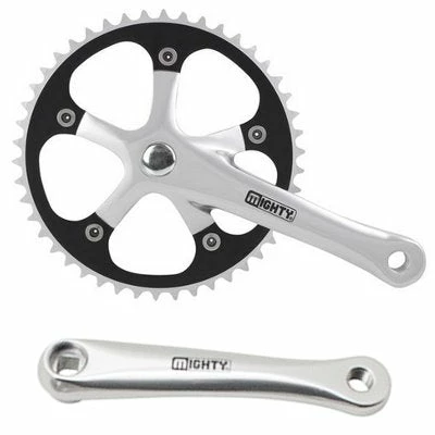 Mighty Pédalier Vélo Mono Plateau Pour Single Speed Et Fixie 1 Mighty Pédalier Vélo Mono Plateau Pour Single Speed Et Fixie