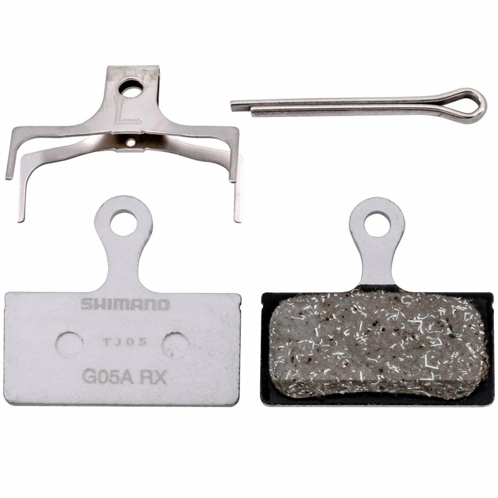 Plaquettes Frein à Disque Vélo Organique Shimano G05A-RX 1 Plaquettes Frein à Disque Vélo Organique Shimano G05A-RX