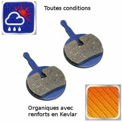 Brakco Plaquettes Organiques Pour Frein à Disque De Vélo - AVID BB5 8 Brakco Plaquettes Organiques Pour Frein à Disque De Vélo - AVID BB5 -siège de vélo Grand Magasin plaquettes organiques pour frein a disque de velo avid bb5 full 3