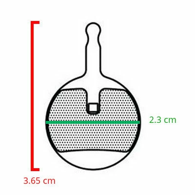Brakco Plaquettes Organiques Pour Frein à Disque De Vélo - AVID BB5 6 Brakco Plaquettes Organiques Pour Frein à Disque De Vélo - AVID BB5 – Image 6
