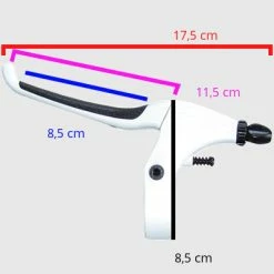 Point Poignée De Frein De Vélo Confort Blanche -siège de vélo Grand Magasin poignee de frein de velo confort blanche full 6
