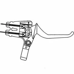 TY Brake Poignée Frein Vélo Gauche Avec Une Commande Pour Avant & Arrière -siège de vélo Grand Magasin poignee frein velo gauche avec une commande pour avant arriere full 4