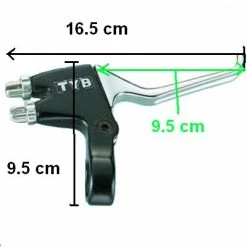 TY Brake Poignée Vélo Droite Avec Commande Pour Frein Avant Et Arrière -siège de vélo Grand Magasin poignee velo droite avec commande pour frein avant et arriere full 3