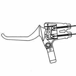 TY Brake Poignée Vélo Droite Avec Commande Pour Frein Avant Et Arrière -siège de vélo Grand Magasin poignee velo droite avec commande pour frein avant et arriere full 4