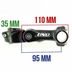 Uno Potence Inclinable Aheadset Pour Guidon Vélo 25.4 Mm -siège de vélo Grand Magasin potence inclinable aheadset pour guidon velo 25 4 mm full 4