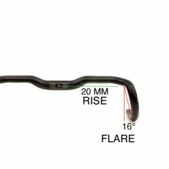 Ergotec-Humpert Cintre Gravel Ergotec Randonneur ER-20 31,8 Mm Noir -siège de vélo Grand Magasin randonneur gravel 1