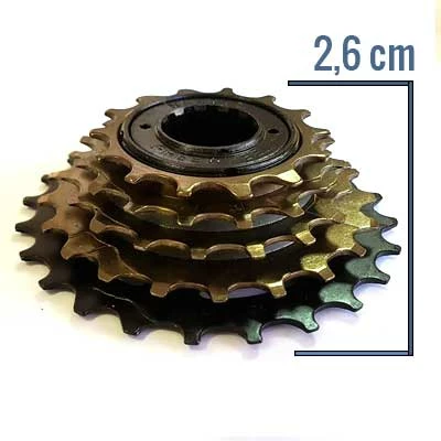 VENTURA Roue Libre Vélo 5 Vitesses 14-28 Dents 2 VENTURA Roue Libre Vélo 5 Vitesses 14-28 Dents – Image 2