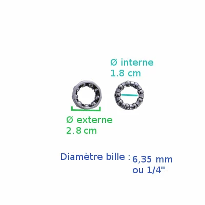 Messingschlager Roulement Pour Axe De Pédalier Carré BSA 3 Messingschlager Roulement Pour Axe De Pédalier Carré BSA – Image 3