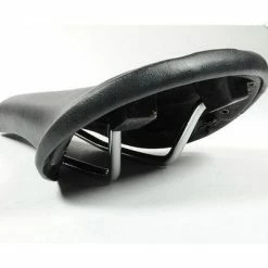 VELO Selle De Vélo Rétro Impression Cuir Noir -siège de vélo Grand Magasin selle de velo retro impression cuir noir full 3