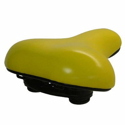 Selle Vélo Confortable Jaune - Dutch Perfect 1 Selle Vélo Confortable Jaune - Dutch Perfect