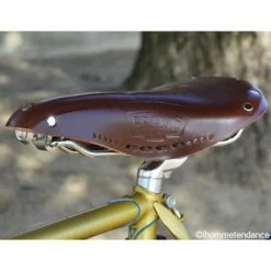 Selle Vélo Cuir Brooks B17 Carved Brun Pour Homme -siège de vélo Grand Magasin selle velo cuir brooks b17 carved brun pour homme full 4
