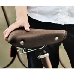 Selle Vélo Vintage Marron Avec Gel Ondina - Selle Royal -siège de vélo Grand Magasin selle velo vintage marron avec gel ondina selle royal full 6