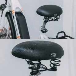 Selle Sans Bec En Gel Pour Vélo Femme Rok Selle Royal à Ressorts -siège de vélo Grand Magasin selle royal rok sur velo