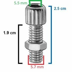 Point Vis De Réglage De Cable De Frein De Vélo 7 Point Vis De Réglage De Cable De Frein De Vélo -siège de vélo Grand Magasin vis de reglage de cable de frein de velo full 4